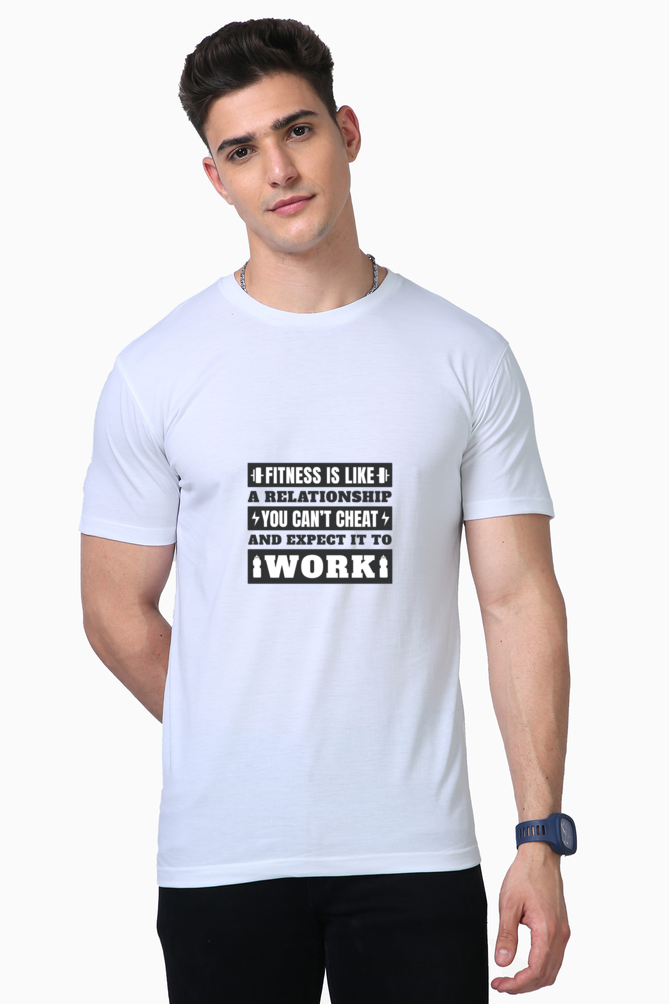 FITNESS RELATIONSHIP- Unisex Supima T-Shirts