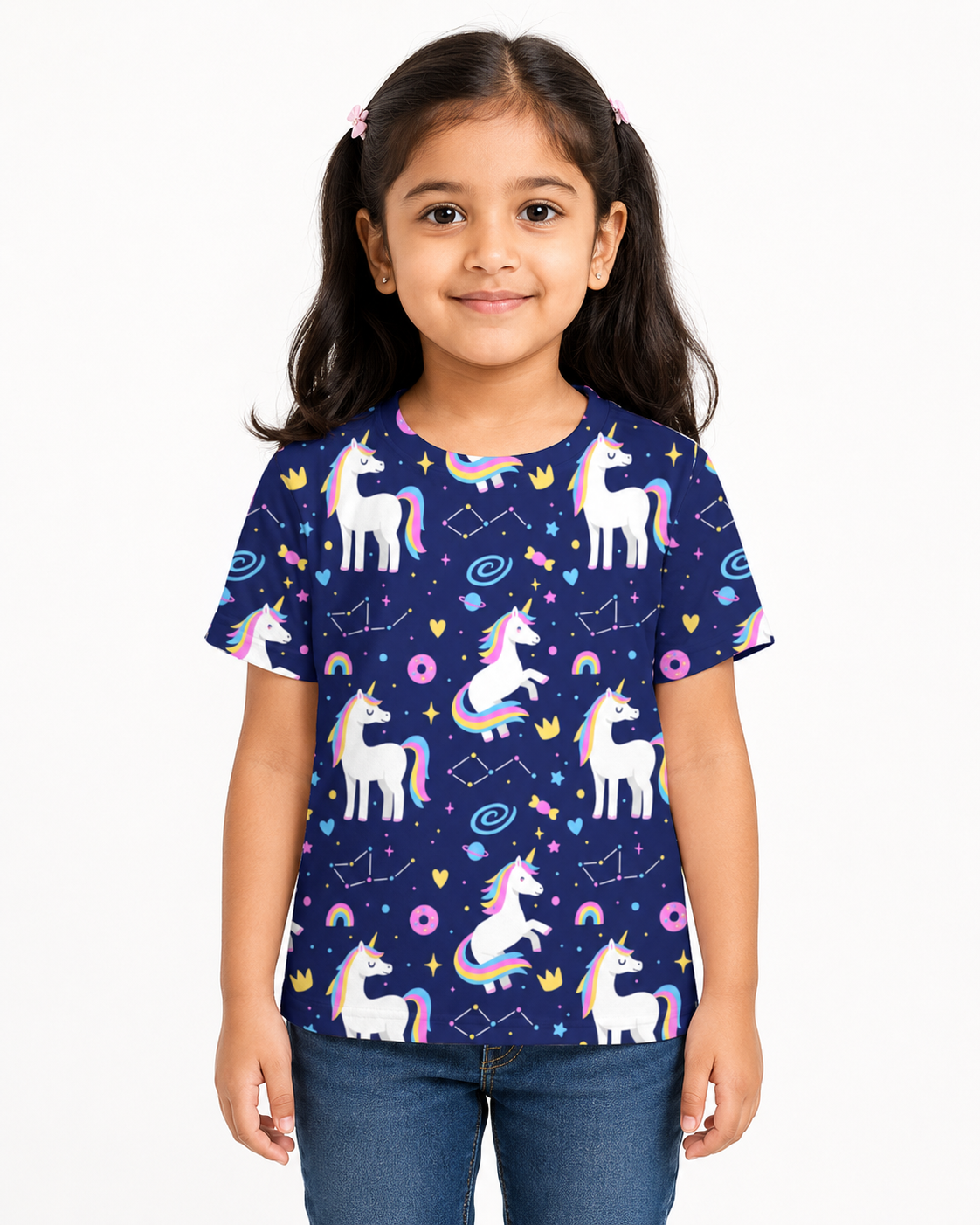 Kids AOP T-Shirt-UNICORN
