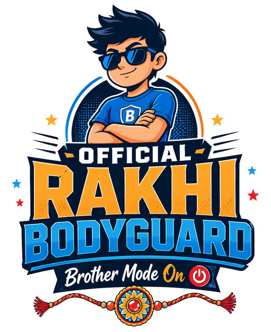 Official Rakhi Bodyguard – Boy’s Crew Neck T-Shirt
