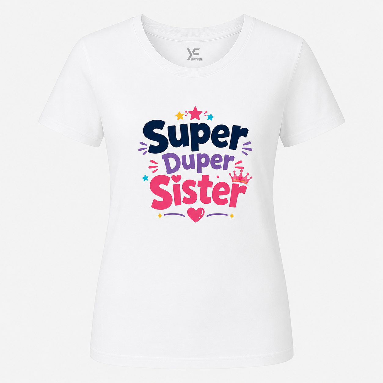 Super Duper Siblings – Brother & Sister Rakhi Combo T-Shirts