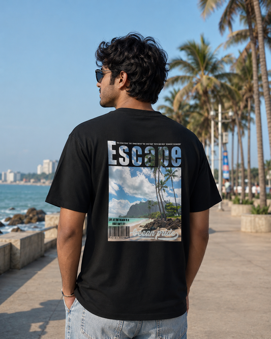 Escape Ocean Pride – Premium Unisex Cotton T-Shirt