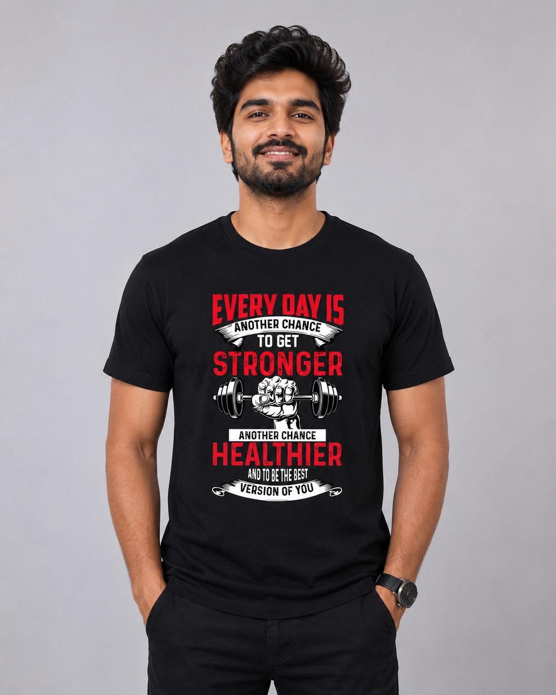 Be The Best Version Of You – Premium Unisex Cotton T-Shirt