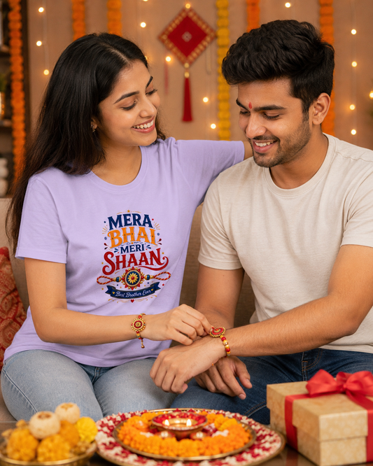 Mera Bhai Meri Shaan – Women’s Classic Crew Neck T-Shirt