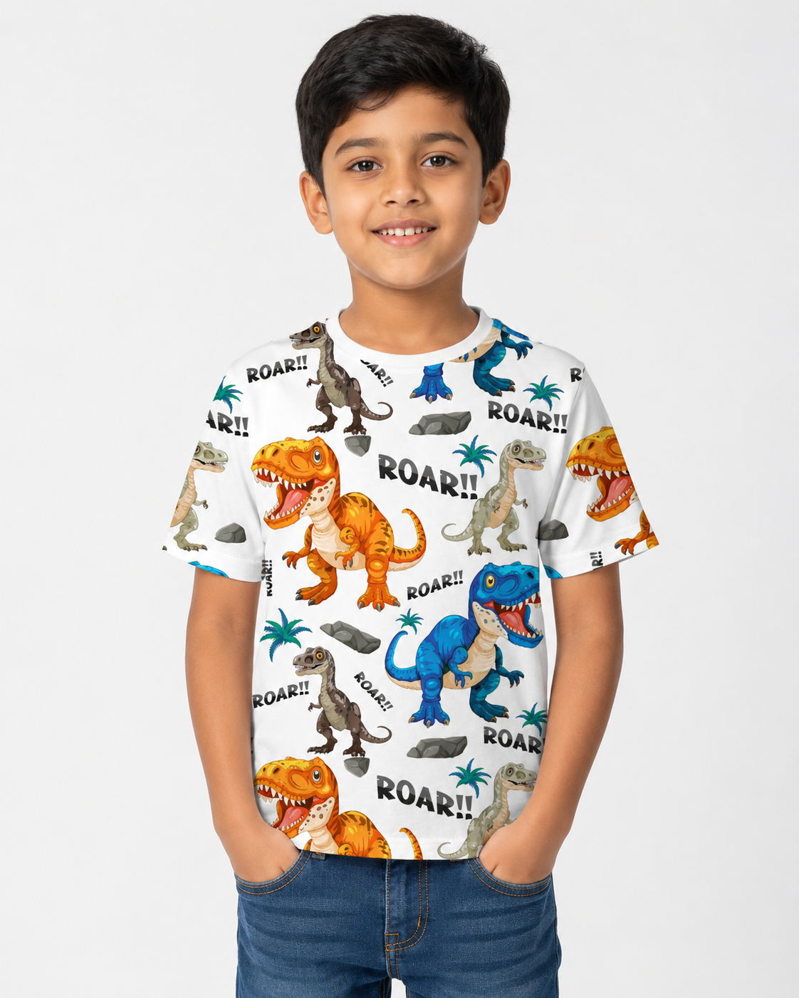 DINOSAUR- Unisex Kids AOP T-Shirt