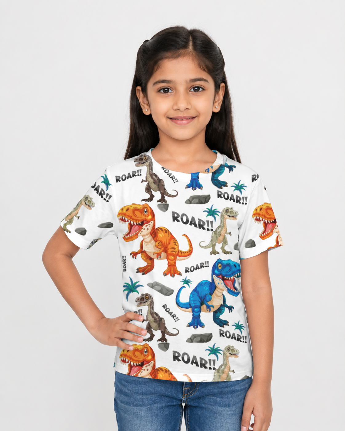 DINOSAUR- Unisex Kids AOP T-Shirt