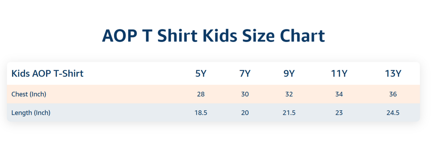 "UNICORN STYLE" - KIDS AOP T-SHIRT CLASSIC